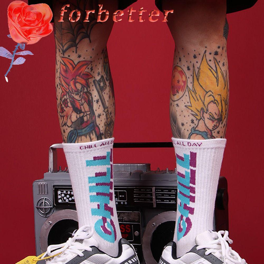 Vớ Cotton Dày Mềm Mại In Chữ Phong Cách Hip Hop Harajuku Thời Trang Mùa Đông Cho Nữ