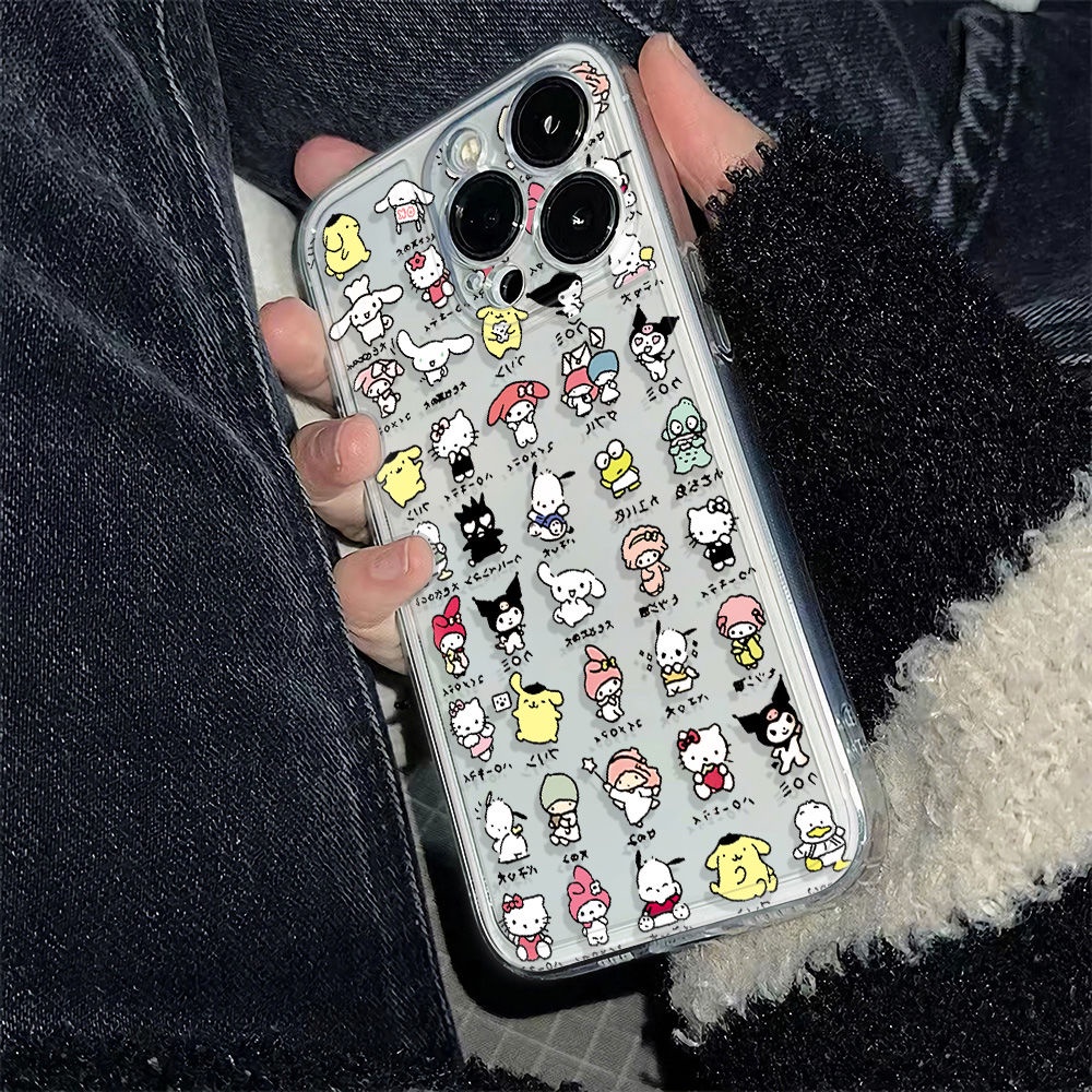 ✅Ốp Điện Thoại Dẻo Họa Tiết Hoạt Hình Mèo Kitty Dễ Thương Chống Sốc Cho Iphone12 6In 7813iPhone12 plus1114pro