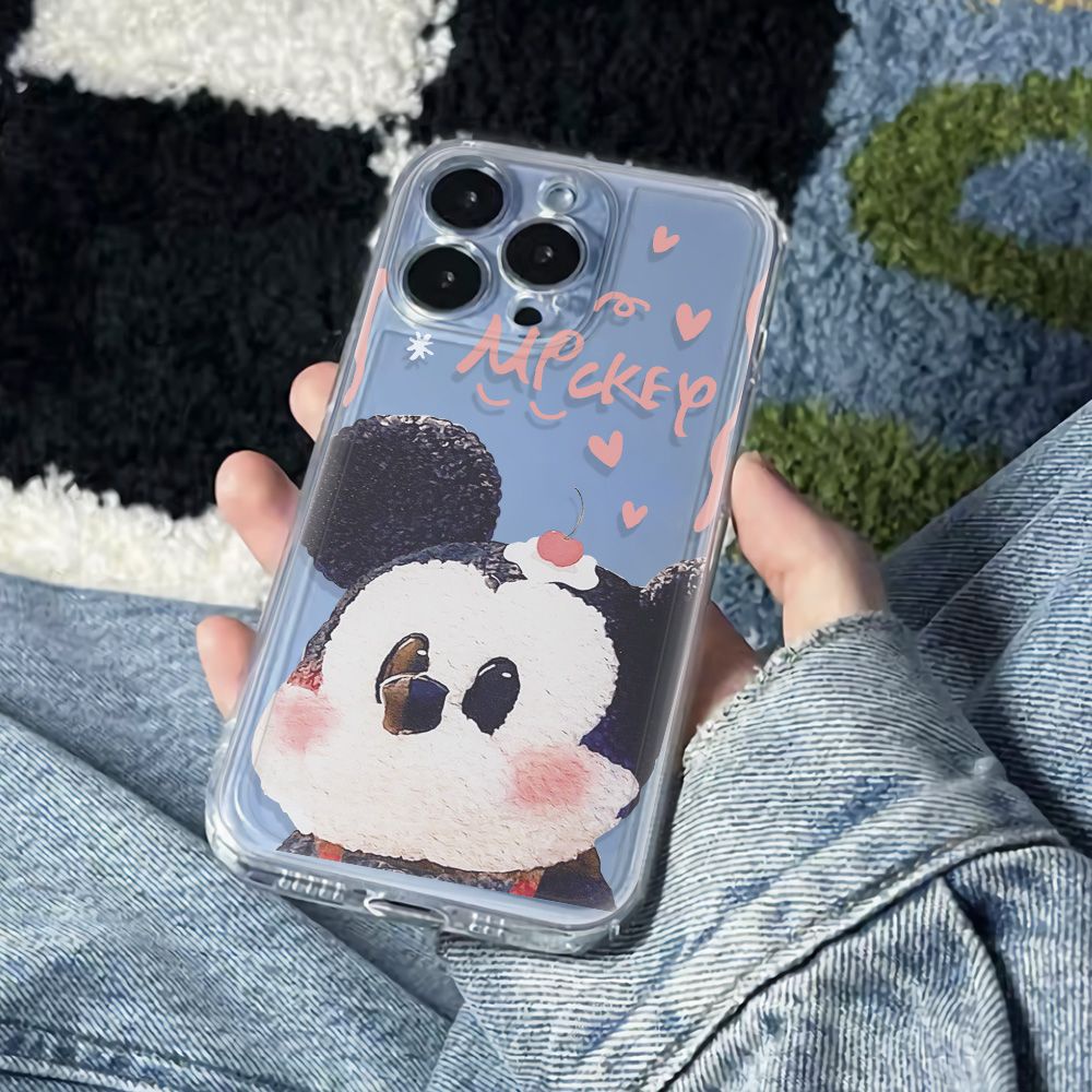 ✅Ốp Điện Thoại Mềm Chống Sốc In Hình Mickey Cho Iphone 13max14pro 1178plus 12 6In ZE5U