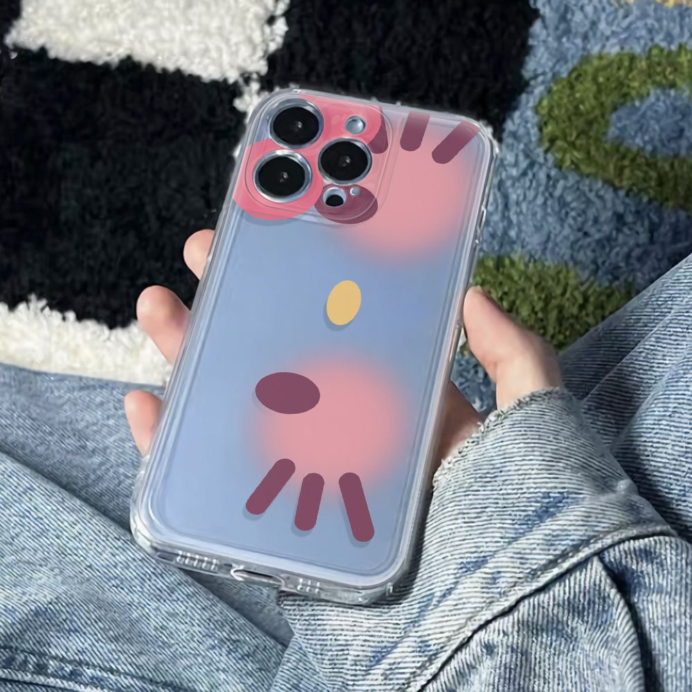 ✅Ốp Điện Thoại Mềm Chống Sốc In Hình Mèo TOTP Đơn Giản Cho iPhone12 136In 14pro 78plus 11