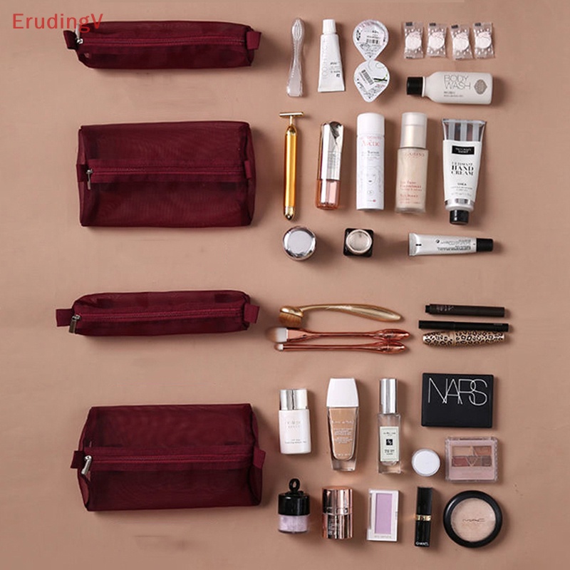 Bộ 4 Túi Đựng Mỹ Phẩm 4 Trong 1 Có Thể Tháo Rời Tiện Dụng Mang Theo Du Lịch