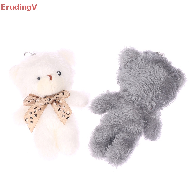 Móc Khóa Gấu Bông Mini Dễ Thương Dùng Trang Trí Tiệc Cưới / Giáng Sinh