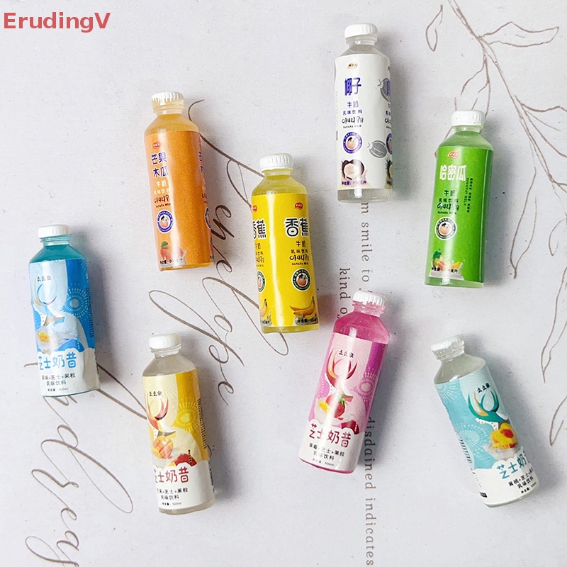 Bộ 3 Mô Hình Bình Nước Mini Bằng Nhựa Dạ Quang Dùng Trang Trí Tiểu Cảnh DIY