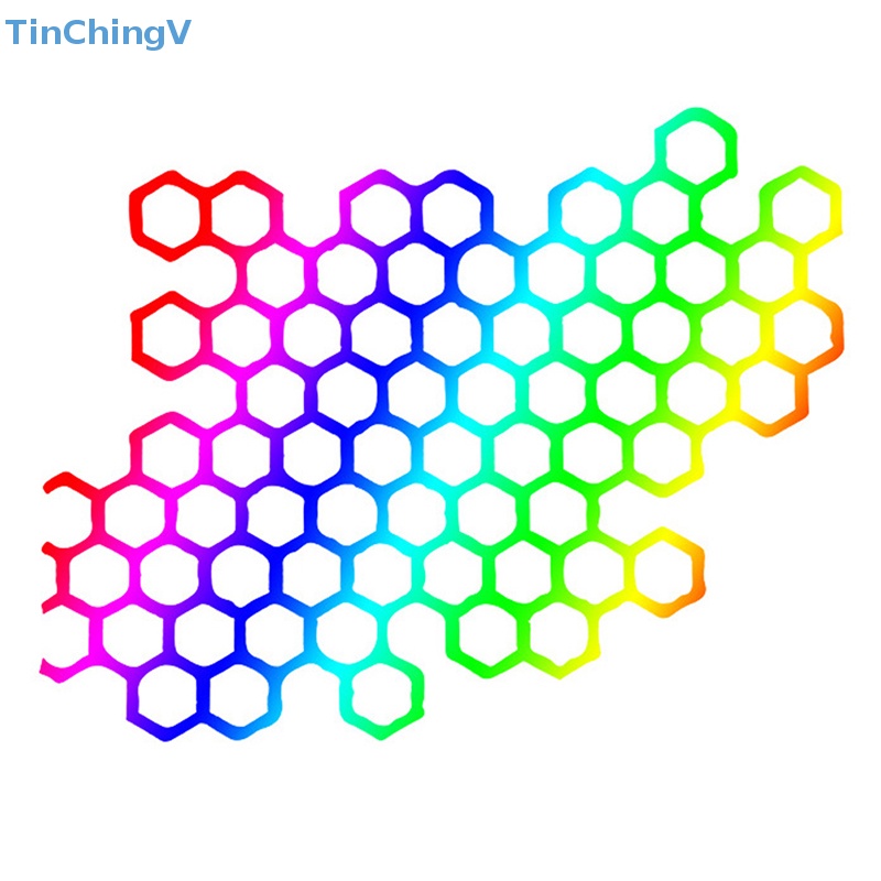 [TinChingV] Hình Dán Tổ Ong Chống Thấm Nước Trang Trí Mũ Bảo Hiểm Xe Máy [Mới]