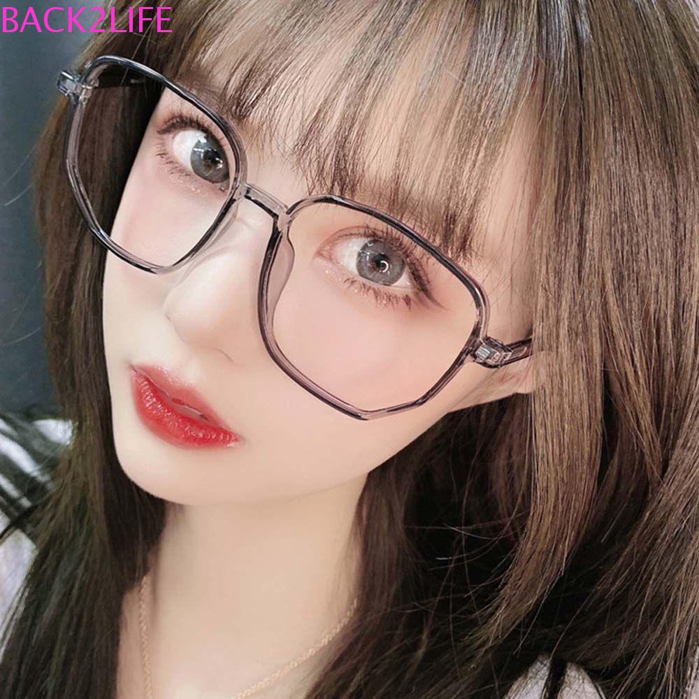 Kính Chống Bức Xạ Lưng 2life Gọng Lớn Thời Trang Cho Nữ