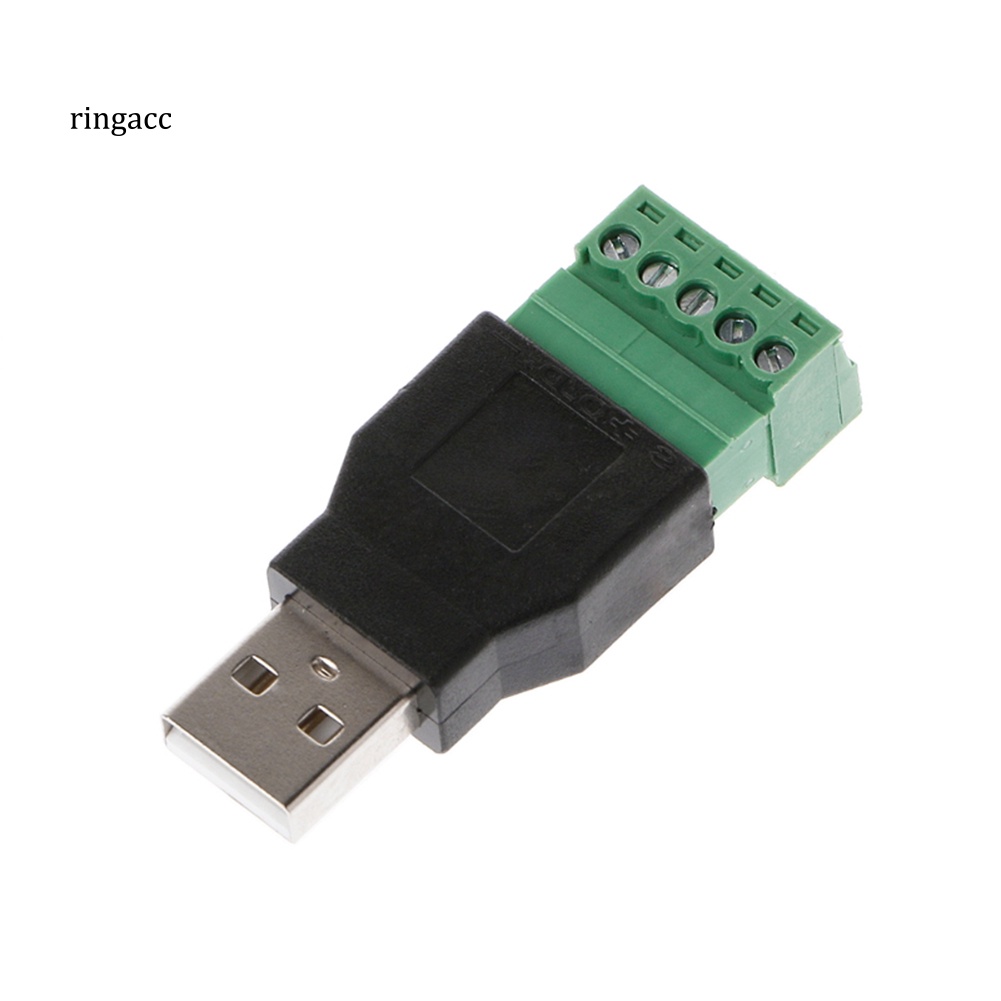 Đầu Nối RGA USB 2.0 Type A Male / Female Sang Female
