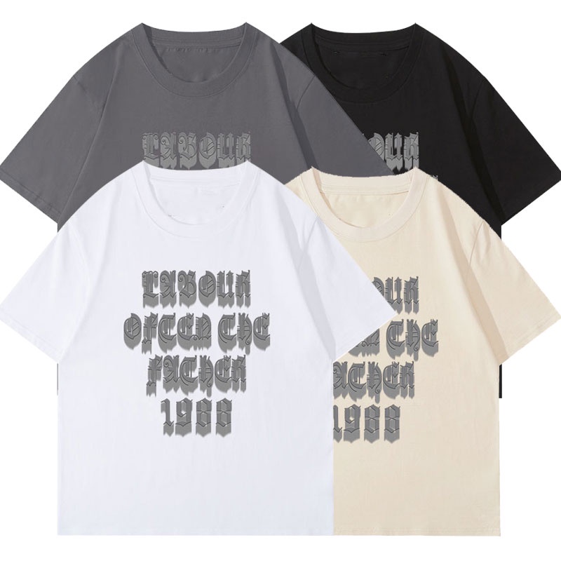 NRVP Áo Thun 100% Cotton Tay Ngắn Phong Cách Hàn Quốc Mới