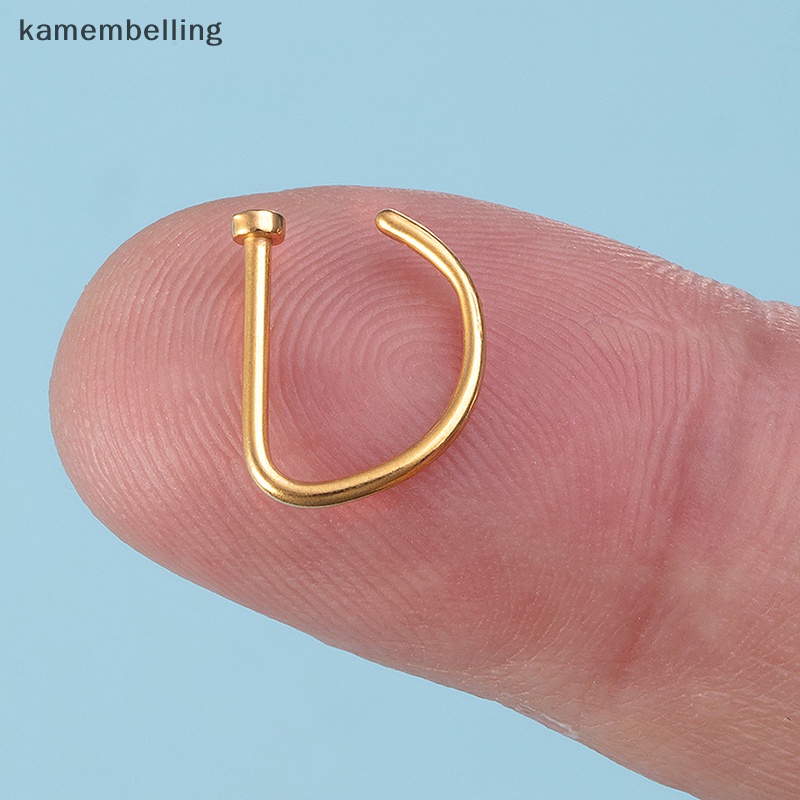 Set 3 Khuyên Mũi 18G Bằng Thép Không Gỉ Cá Tính