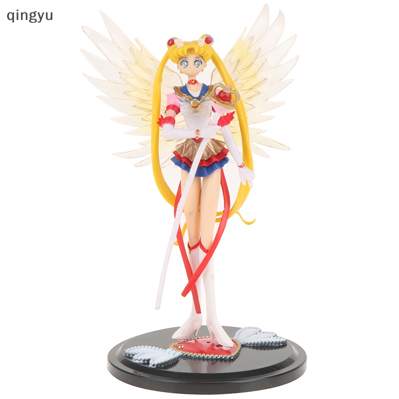 1 Mô Hình Đồ Chơi Nhân Vật Hoạt Hình Thủy Thủ Mặt Trăng Bằng PVC 18cm