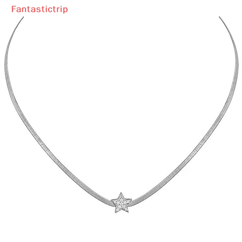 Vòng Cổ Choker Y2K Hình Ngôi Sao Đính Đá Lấp Lánh Thời Trang Hàn Quốc Ngọt Ngào Cho Nữ