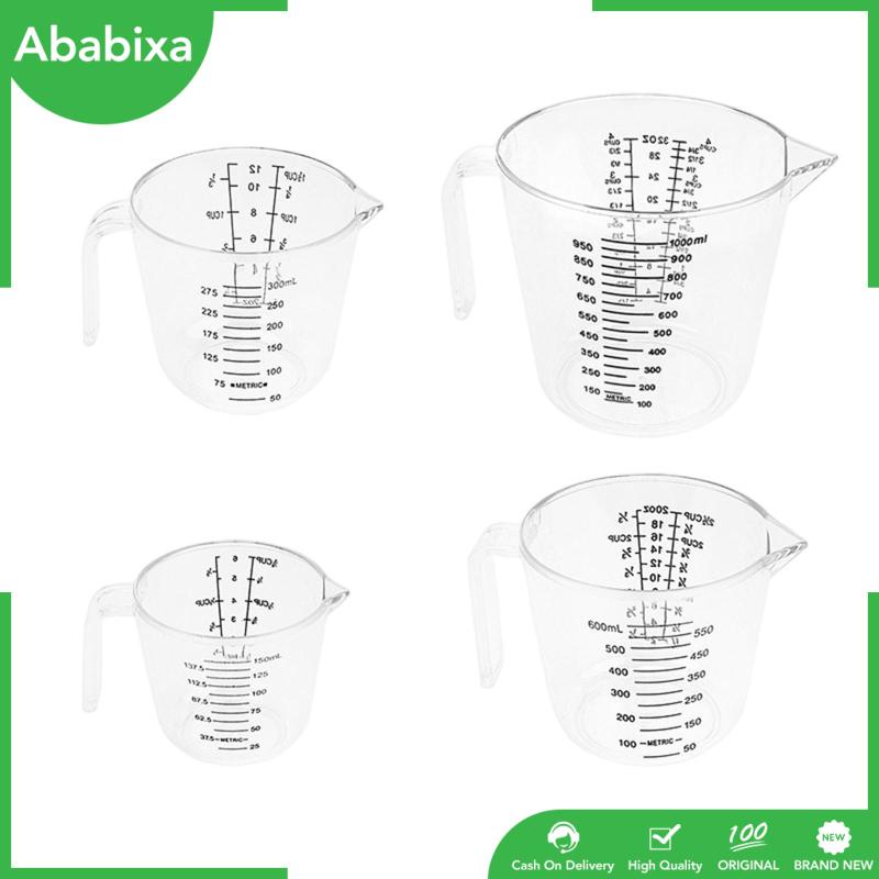Set 4 Cốc Đong Cà Phê Có Tay Cầm Có Thể Tái Sử Dụng