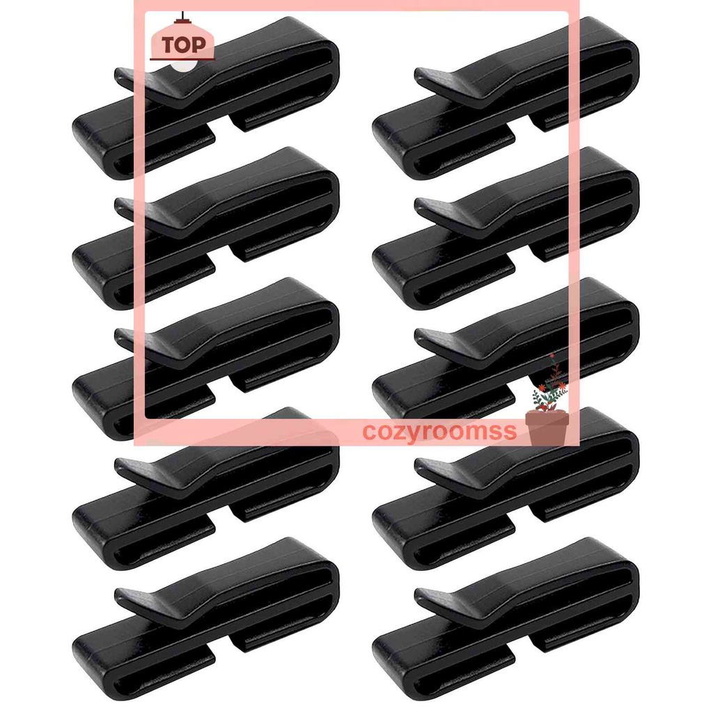 Set 10 Khóa Kẹp Thắt Lưng Gắn Ba Lô Tiện Dụng