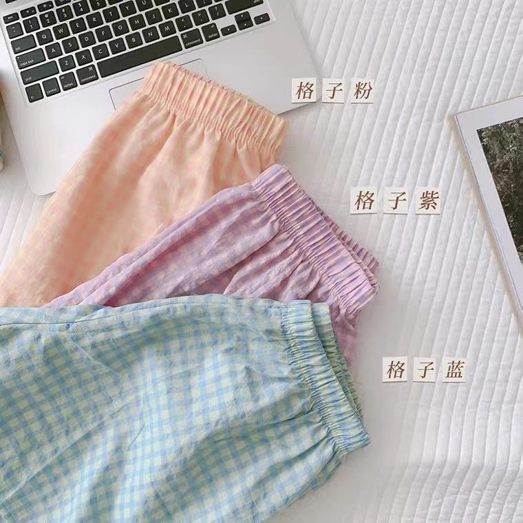 COZOK Quần Short Thể Thao Dáng Rộng Họa Tiết Kẻ Sọc Thời Trang