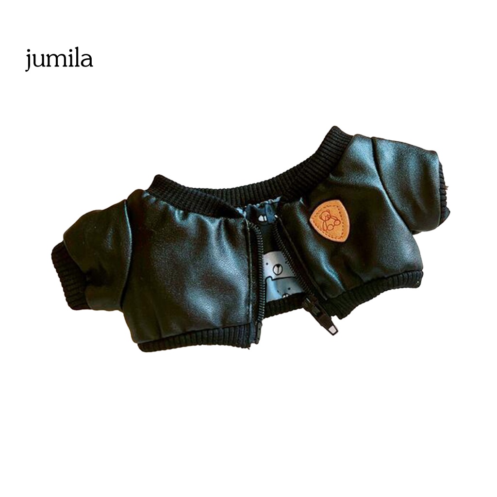 [JU] Áo Khoác Nhẹ Giải Trí Hai Mặt Có Sẵn Mũ Tròn Trang Trí Búp Bê