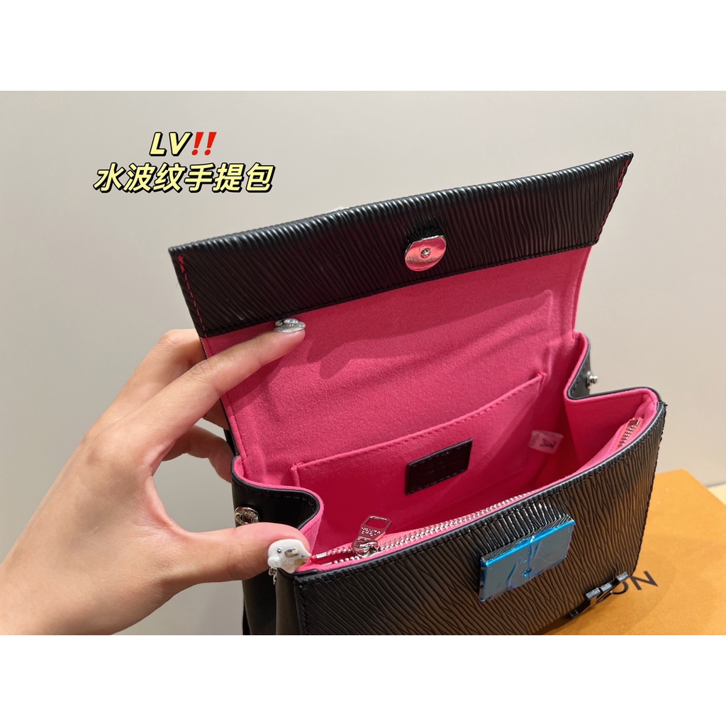 L-cluny BB Epi Túi Đeo Chéo Cầm Tay Gợn Sóng Nước Cho Nữ