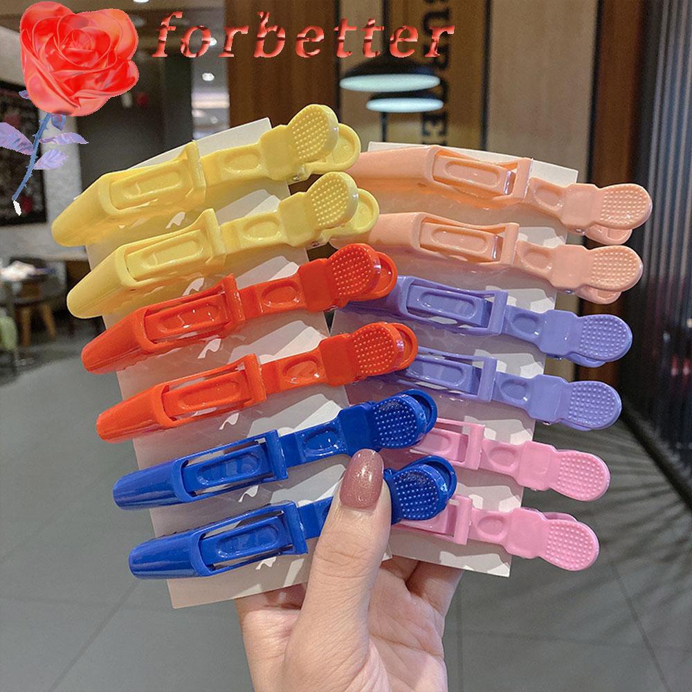 Bộ 6 Kẹp Tóc Có Răng Dài Dùng Tạo Kiểu Tóc Phong Cách Hàn Quốc