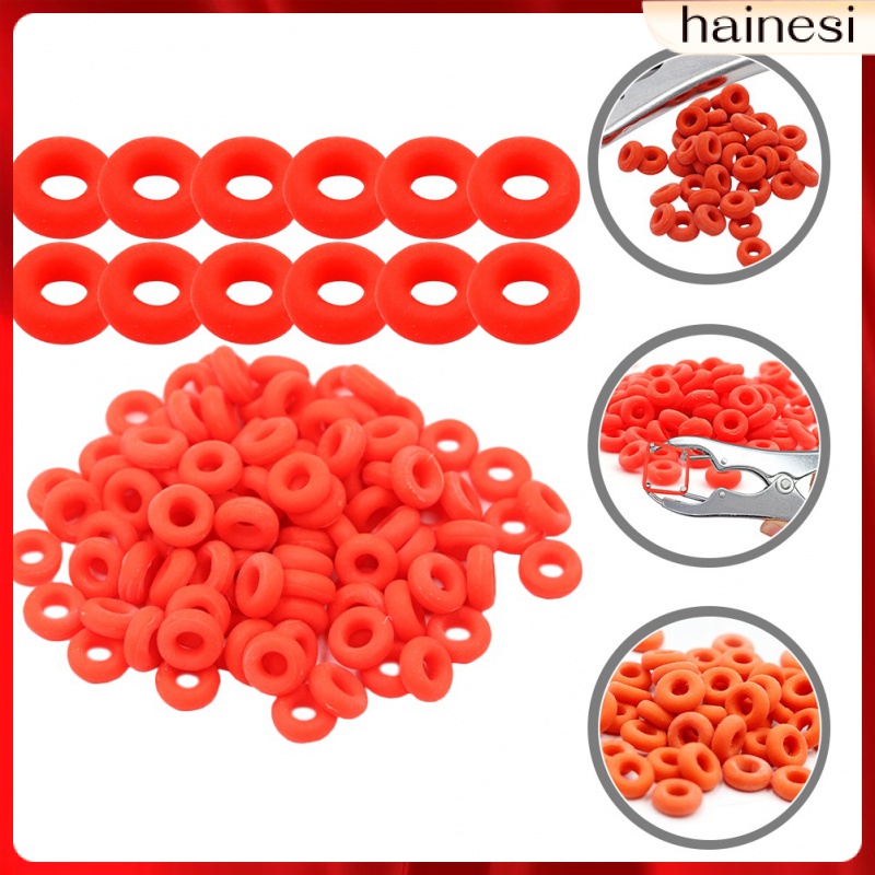 Set 100 Vòng Đệm Cao Su Bằng Thép Không Gỉ
