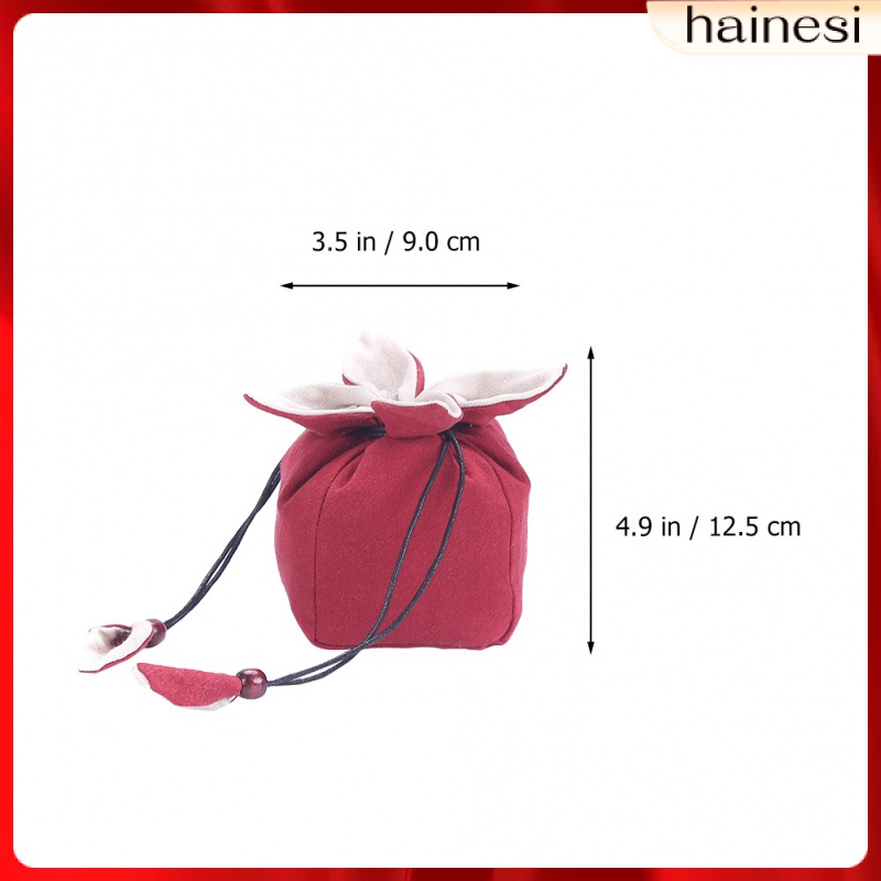 Túi Rút Đựng Tiền Xu / Trang Sức Hình Ấm Trà Đáng Yêu