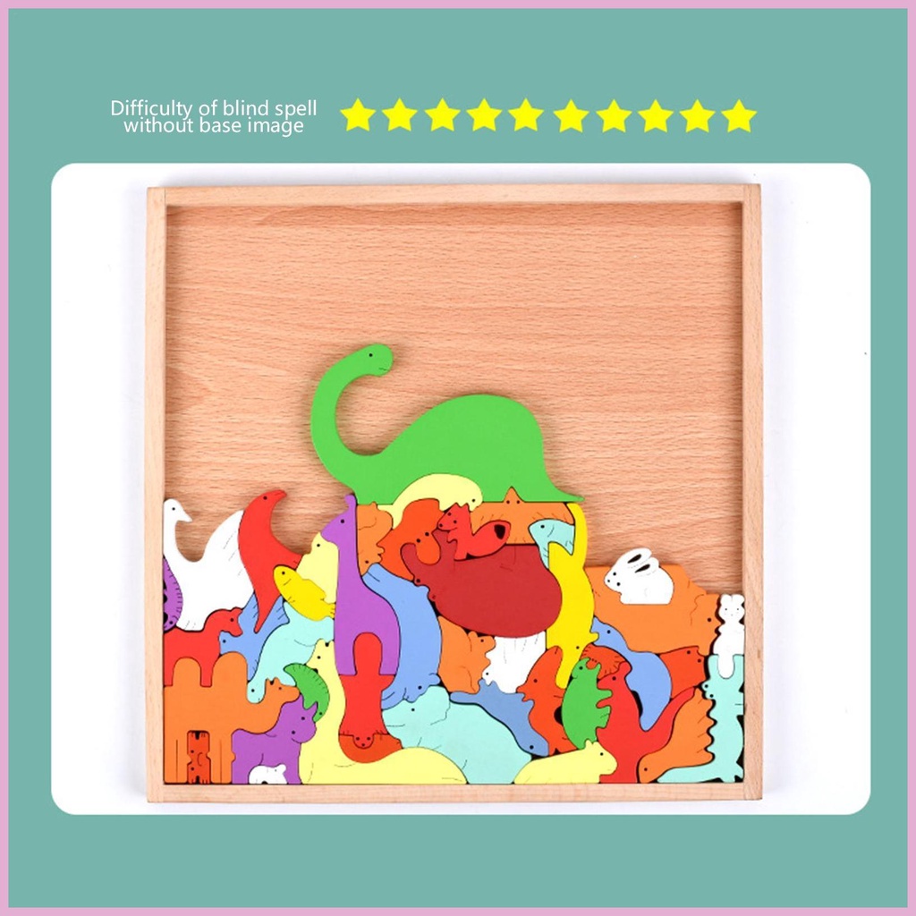 Bộ Đồ Chơi Ghép Hình 3D Theo Phương Pháp Montessori Cho Bé