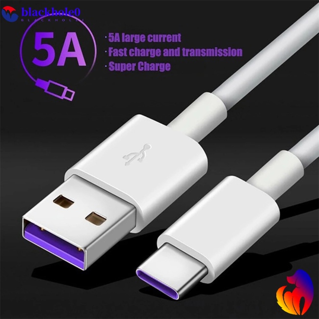 Dây Cáp Sạc Đồng Bộ Dữ Liệu Loại c 5a Tương Thích Với Huawei Type-c Miệng Tròn Kèm Hộp Đựng