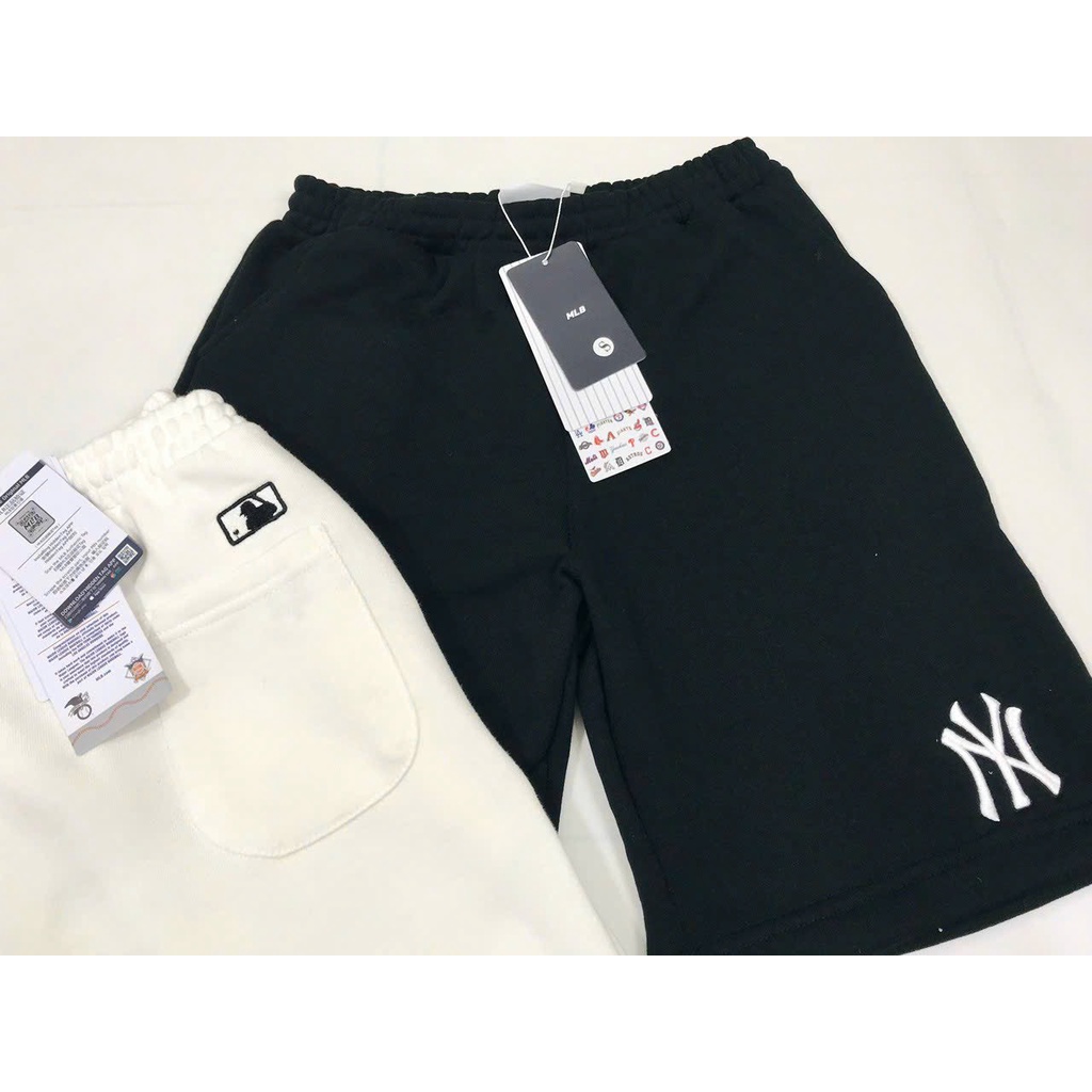 Quần Short Chất Nỉ Da Cá Form Nam Năng Động Chất Cotton Thấm Hút Mồ Hôi Thêu Logo Nổi NY