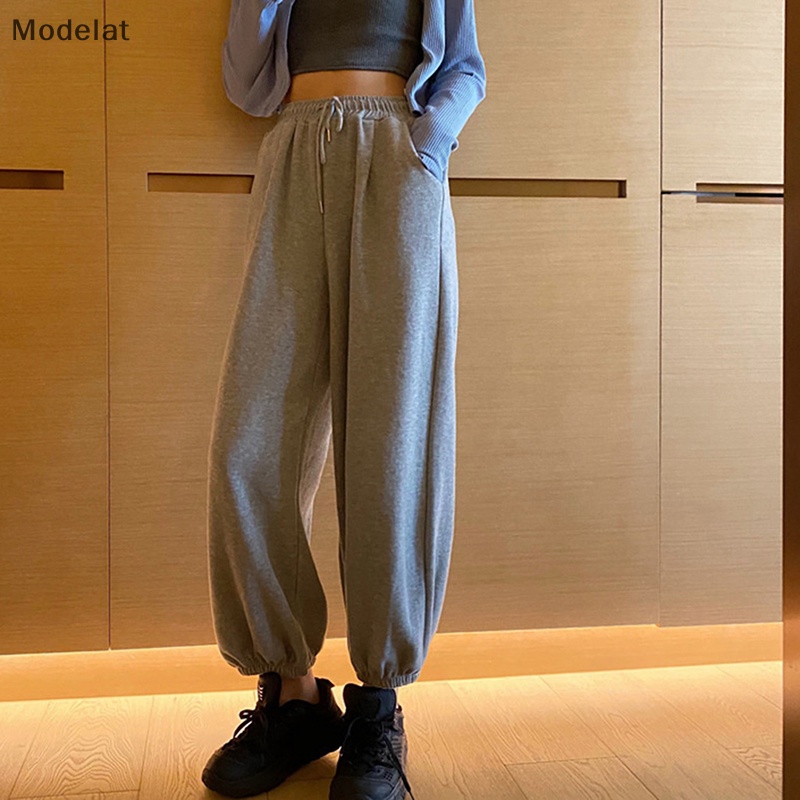 Quần Harem Thể Thao Dáng Rộng Phong Cách Hip hop Đường Phố