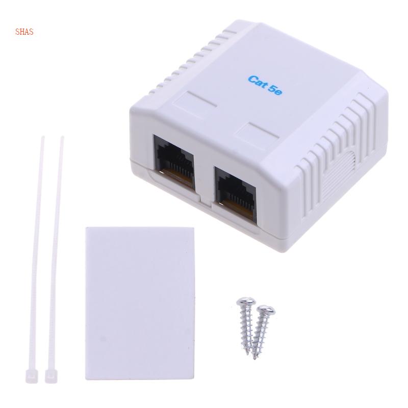 Tấm Giắc Cắm Tường Kèm Mô Đun RJ45 Cat5e Chất Lượng Cao