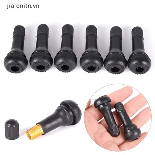 Set 5 van bánh xe kèm nắp đậy bằng cao su màu đen tr413