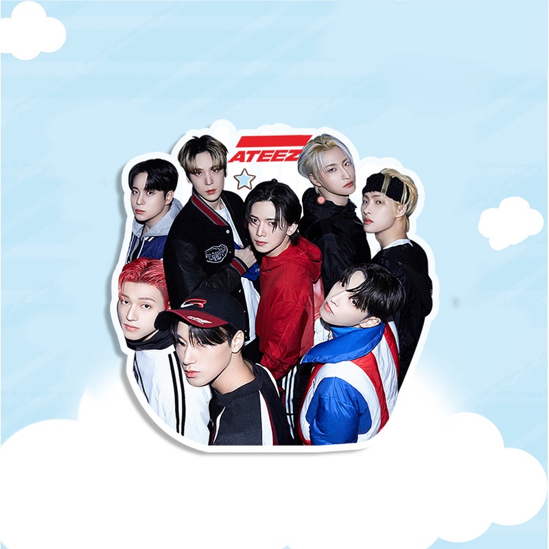 Newjeans Giá Đỡ Điện Thoại acrylic In Hình Nhóm Nhạc BTS seventeen Avatar DIY Sáng Tạo