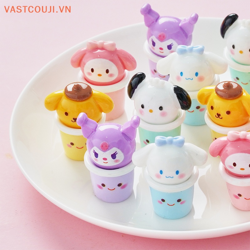 Phụ Kiện Dây Xích Resin Màu Macaron Hình Động Vật Hoạt Hình Ba Chiều Dễ Thương DIY VN