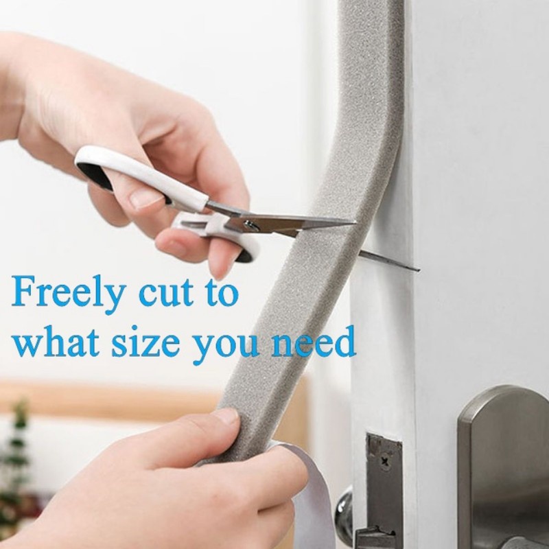 2M/Cuộn Băng Cách Nhiệt Nhà Chống Bụi Chống Gió Thời Tiết Tước Dự Thảo Loại Trừ Cách Âm Cửa Kín Dây