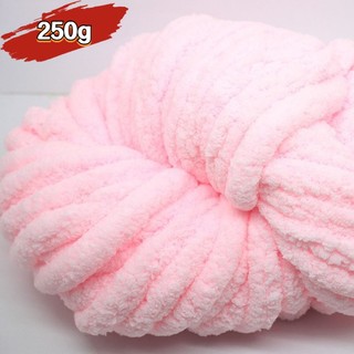 Len chunky, len sợi to đan móc chăn, thảm