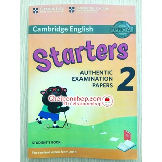 [Bộ đẹp!] - Cambridge Starter - 3q
