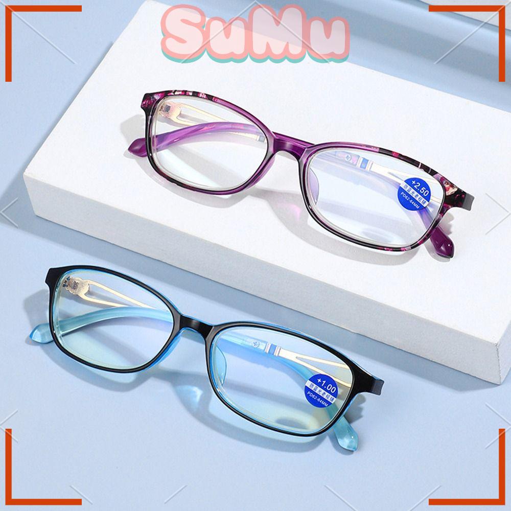 SUMU Kính Đọc Sách Gọng Siêu Nhẹ Phong Cách Vintage Thanh Lịch Cho Nam Và Nữ