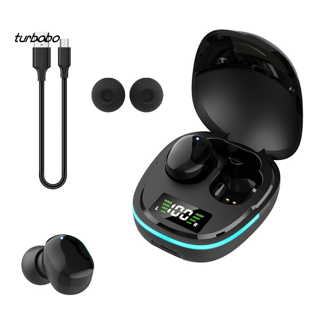 Tai Nghe Nhét Tai Không Dây Bluetooth G9S Tích Hợp Đèn Led Hiển Thị Cảm Ứng Chất Lượng Cao