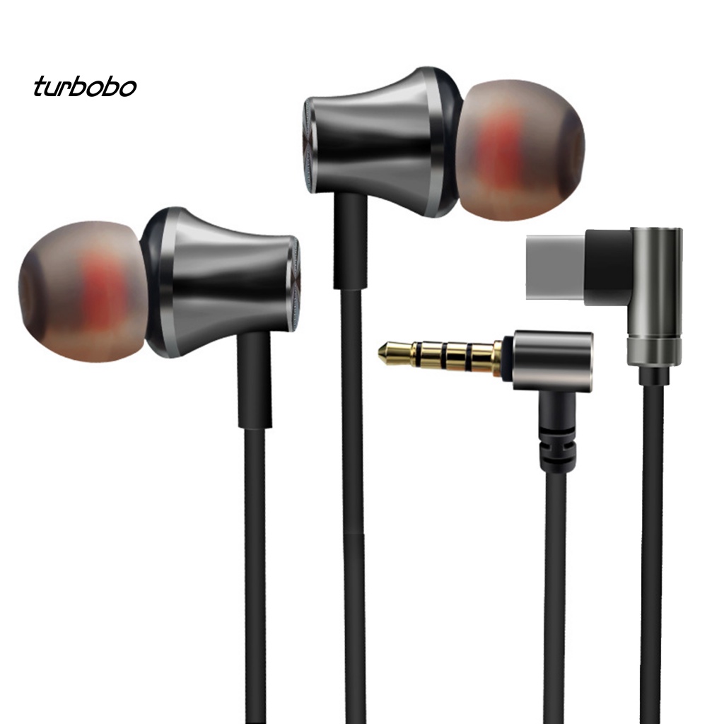 Tai Nghe Thể Thao Nhét Tai Jack Type-C / 3.5mm Điện Thoại