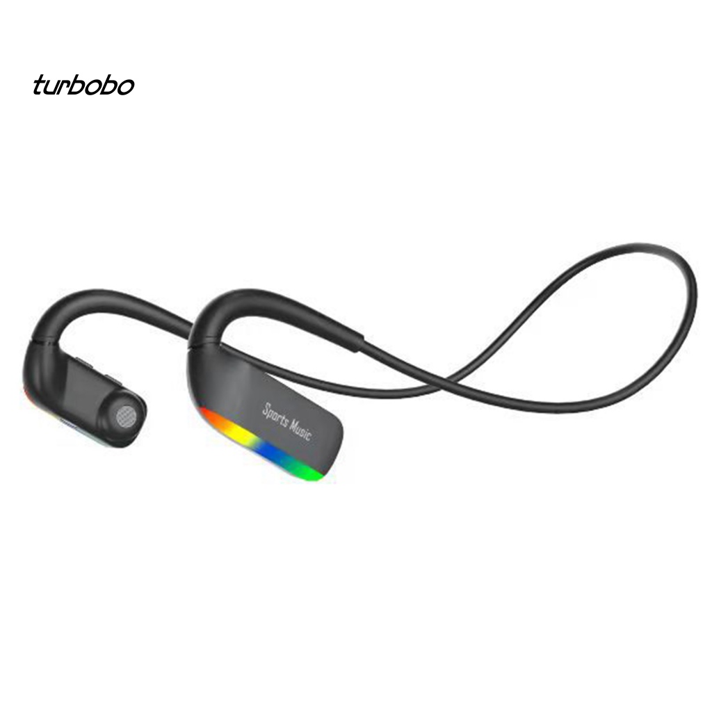 Tai Nghe Bluetooth Thể Thao turbobo Có Móc Vành Tai Tích Hợp Bộ Nhớ
