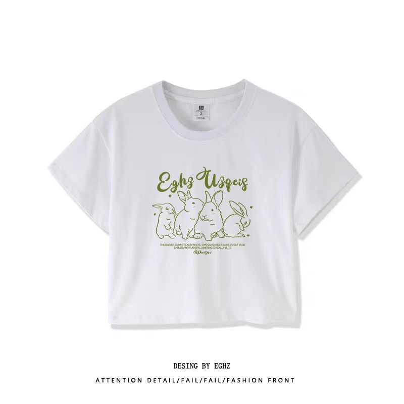 Áo baby tee Thun croptop nữ Tay Ngắn Hở Vai Phong Cách Thời Trang Đường Phố Mới 2023