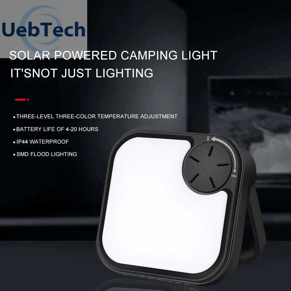 Đèn LED Cắm Trại 3000mAh IP44 Kèm Tay Cầm Tiện Dụng