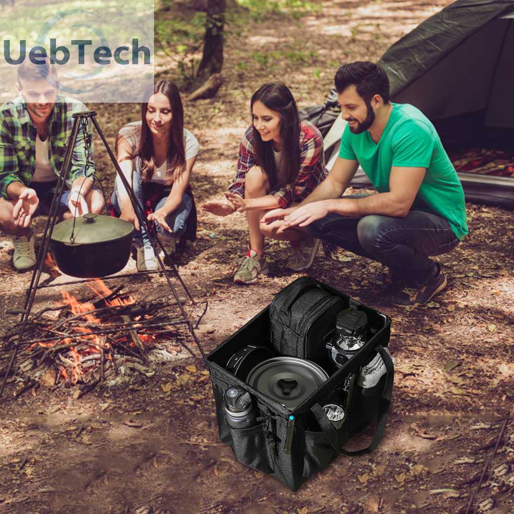 Túi Đựng Dụng Cụ Nấu Ăn Sức Chứa Lớn Có Thể Gấp Gọn Tiện Dụng Mang Theo