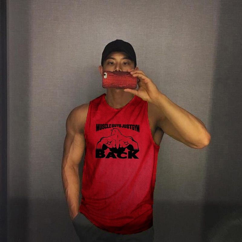 Hàng Có Sẵn Áo Thun Ba Lỗ Thể Thao Khô Nhanh Mùa Hè Cho Nam