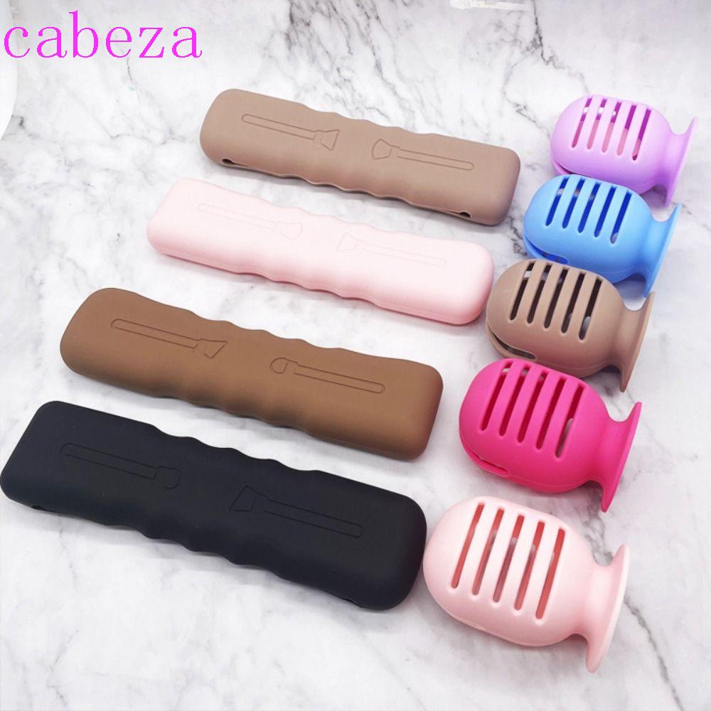 Giá Đỡ Cọ Trang Điểm Bằng Silicon Thoáng Khí Tiện Dụng
