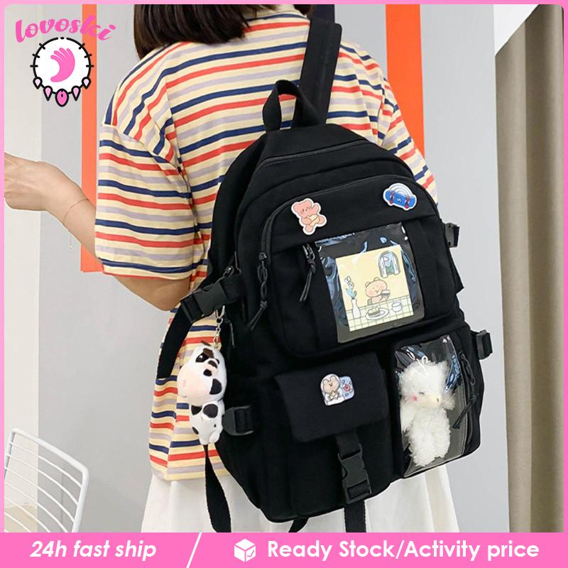 Balo Đựng Laptop Có Dây Đeo Vai Thời Trang Cho Nữ