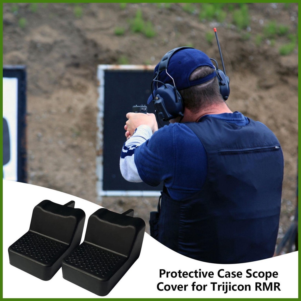 Bộ 2 Vỏ Bọc Ống Kính Chống Bụi Chống Trượt Cho Trijicon RMR