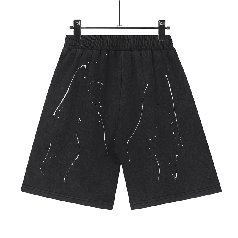 Quần Short Da Nhãn Hiệu Chữ Thập Cổ Điển Chrome hearts