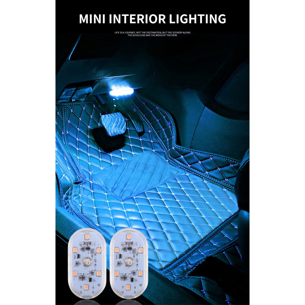 Đèn Led Usb Mini Cảm Ứng Ánh Sáng Trong Nhà / Cốp Xe Hơi