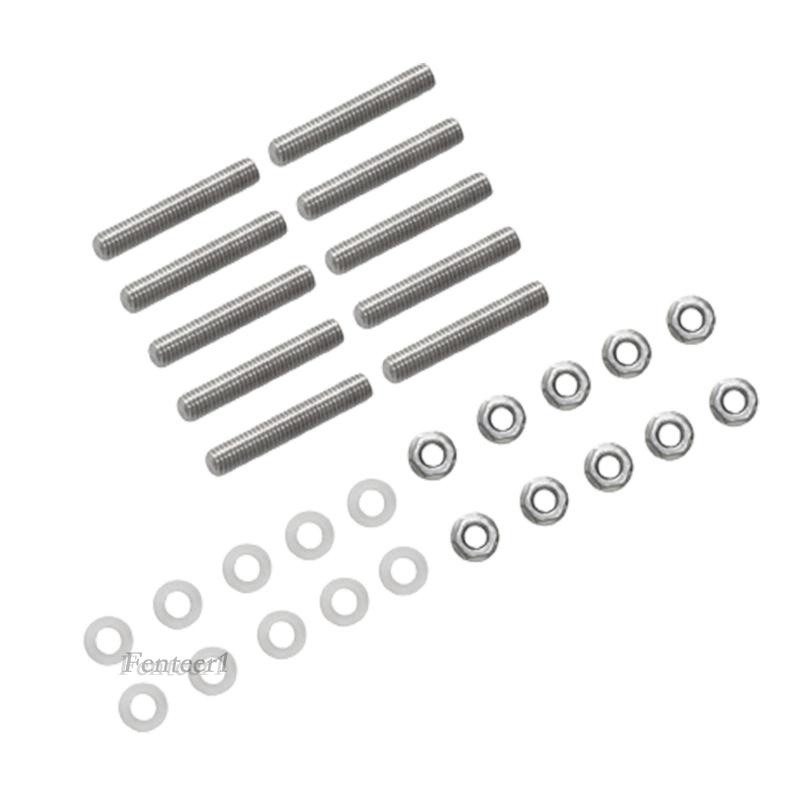 [Fenteer1] Bu Lông Đinh Tán Nạp Đầu Vào Bằng Thép Không Gỉ Cho Ống Xả