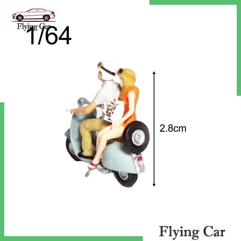 [Lzdjfmy2] Mô Hình Xe Mô Tô 1 / 64 Tự Làm Thủ Công Cho Dự Án Dioramas Layout
