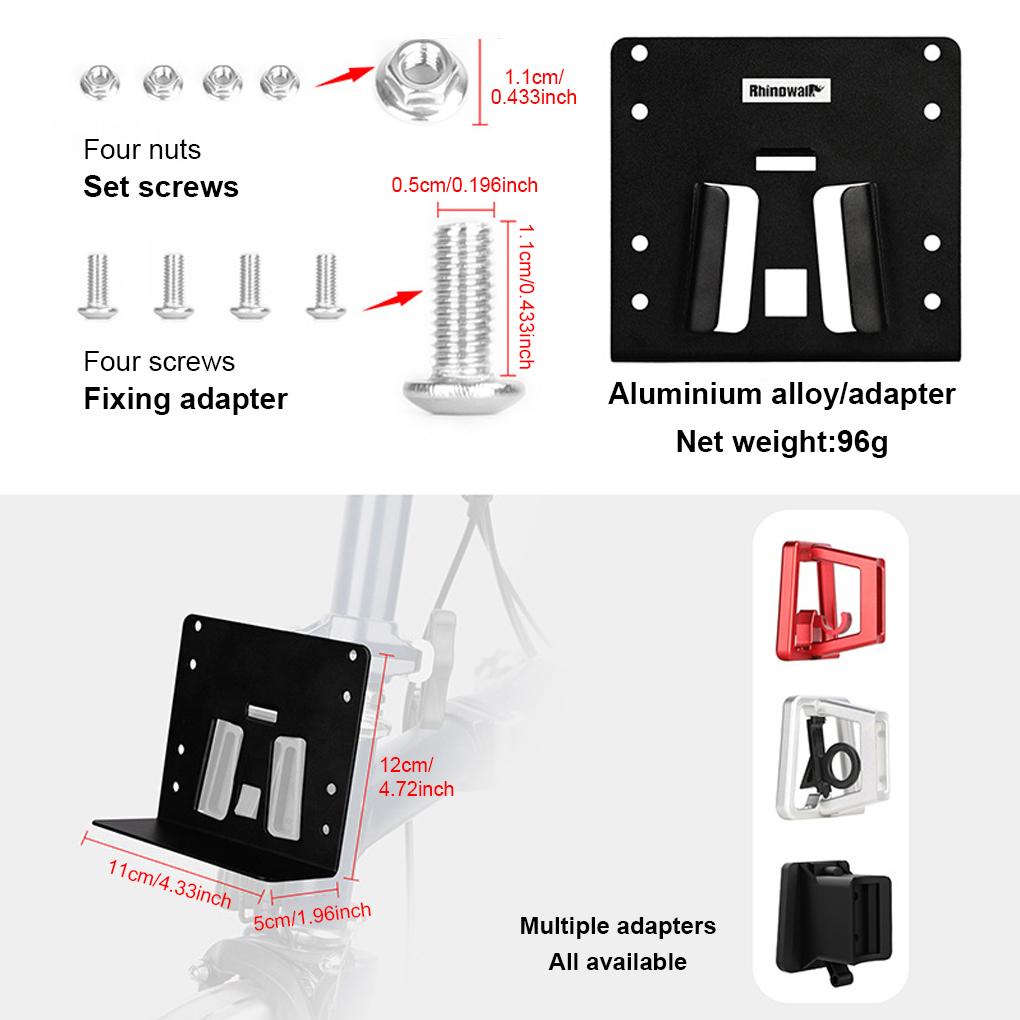 Giá Đỡ Gắn Phía Trước Xe Đạp Bằng Hợp Kim Nhôm Tiện Dụng