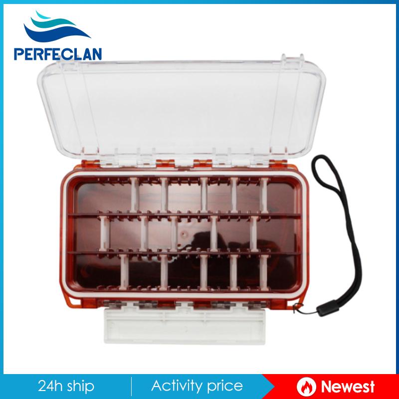 Hộp Đựng Dụng Cụ Câu Cá Trong Suốt Gọn Nhẹ Đa Năng